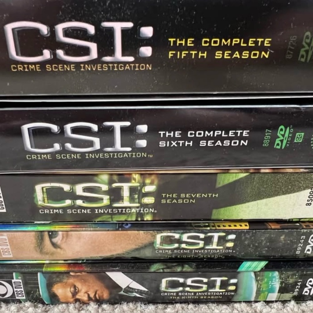 CSI DVD Box Set Collection seasons 5-9